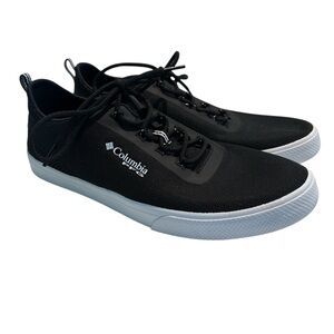 Columbia PFG Men's Black And White Boat Shoes Size 8
